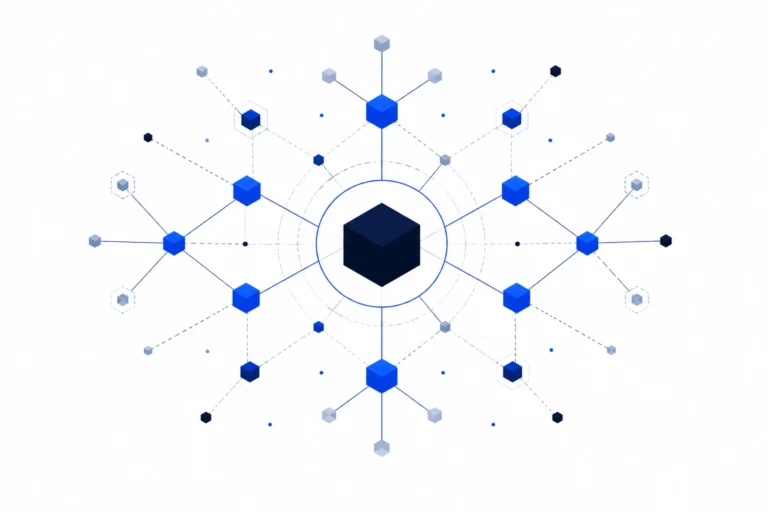 Brand authority radiating outward as a structured network of trust signals — Authority Engineering